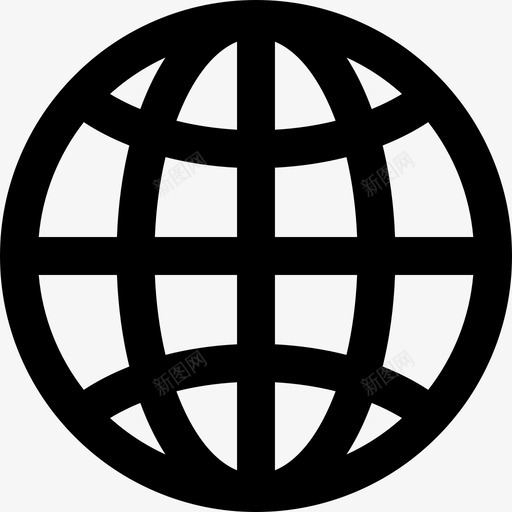 全球网格接口通用接口图标svg_新图网 https://ixintu.com 全球网格 接口 通用接口