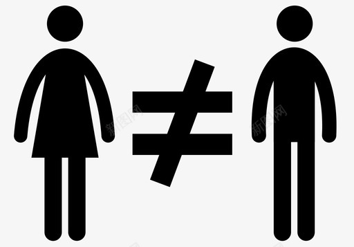 性别不平等女权主义人权图标svg_新图网 https://ixintu.com 人性 人权 偏见 女权主义 性别不平等 性别歧视 正义
