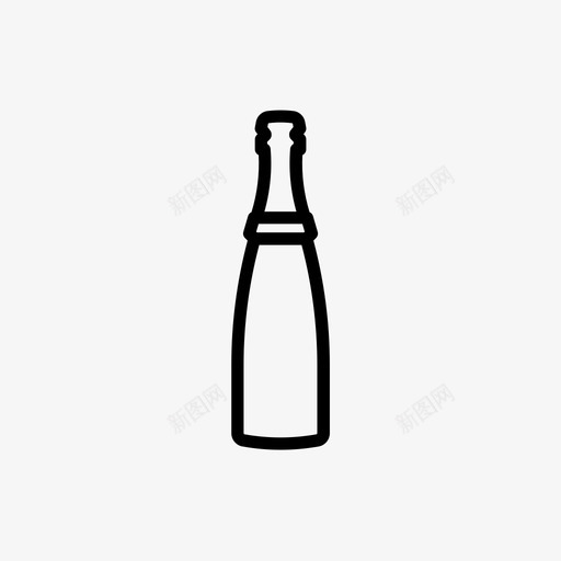 啤酒酒精瓶子图标svg_新图网 https://ixintu.com 啤酒 瓶子 罐子 酒精