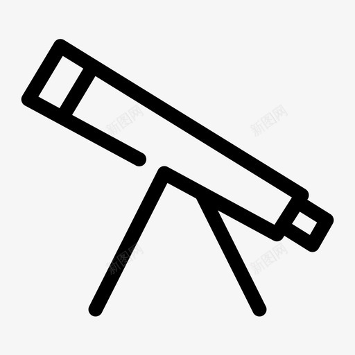 望远镜凝视科学图标svg_新图网 https://ixintu.com 凝视 太空 望远镜 校际博览会 科学