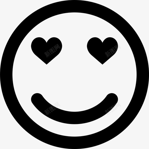 恋爱中表情符号脸图标svg_新图网 https://ixintu.com 恋爱中 漂亮图标表情2md大纲 脸 表情符号
