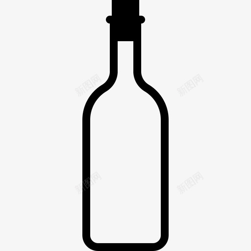 空酒瓶酒饮料图标svg_新图网 https://ixintu.com 空酒瓶 酒 酒瓶 酒馆 饮料