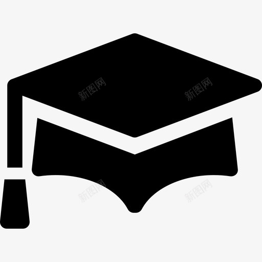 毕业生帽教育管理用户界面图标svg_新图网 https://ixintu.com 教育 毕业生帽 管理用户界面