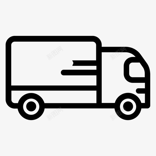 卡车旅行车车辆图标svg_新图网 https://ixintu.com 卡车 旅行车 车辆