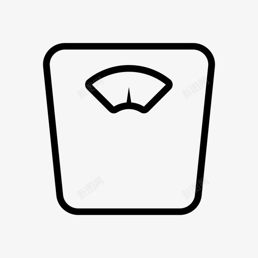 秤哑铃健身图标svg_新图网 https://ixintu.com 健康 健身 哑铃 器具 机器 秤 重量