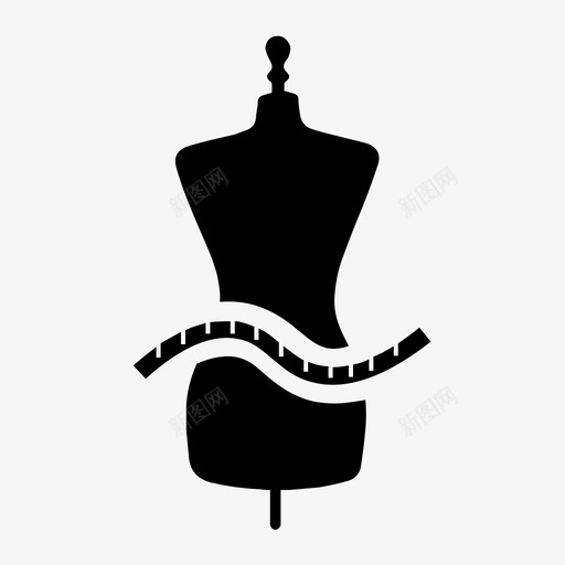 尺码指南服装尺码身材图标svg_新图网 https://ixintu.com 尺码 尺码指南 服装尺码 电子商务购物 购物 身材