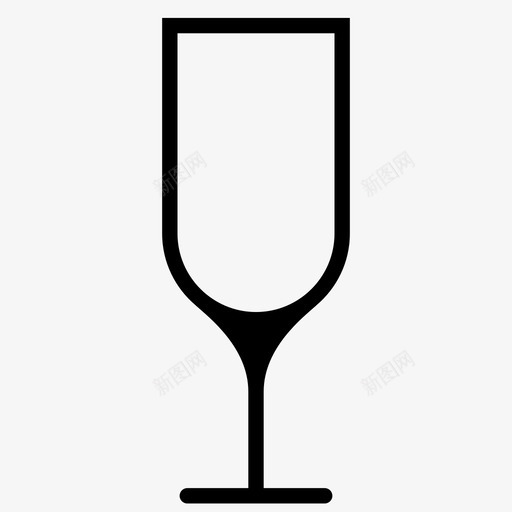 酒庆祝酒杯图标svg_新图网 https://ixintu.com 庆祝 酒 酒杯