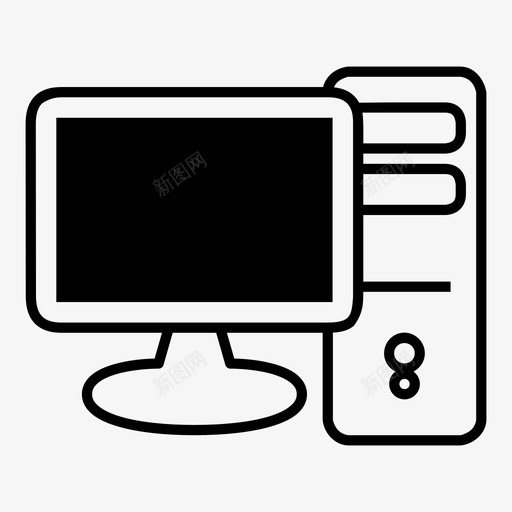 计算机计算机显示器计算机通知图标svg_新图网 https://ixintu.com 工作站 文件共享 计算机 计算机屏幕 计算机显示器 计算机通知