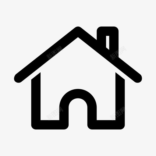 主页用户界面图标svg_新图网 https://ixintu.com 主页 用户界面