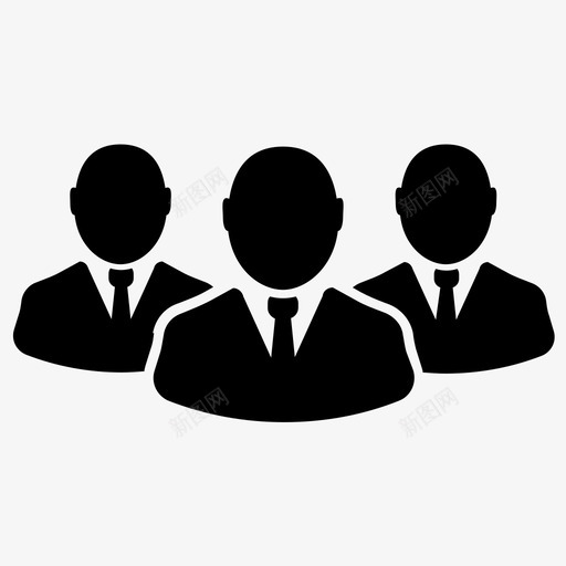工作团队业务员工图标svg_新图网 https://ixintu.com 业务 员工 团队 团队工作经理 工作团队