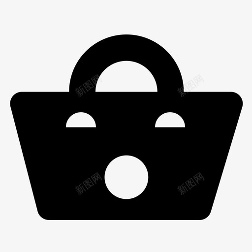 惊喜购物袋购买电子商务图标svg_新图网 https://ixintu.com 惊喜购物袋 电子商务 笑脸 购买 购物袋