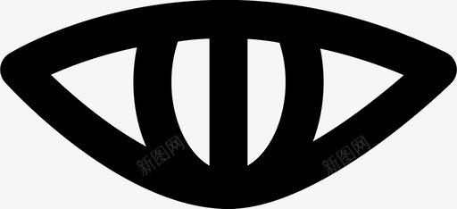 动物眼视图视觉图标svg_新图网 https://ixintu.com 动物眼 粉碎图标的眼睛md轮廓 视图 视觉