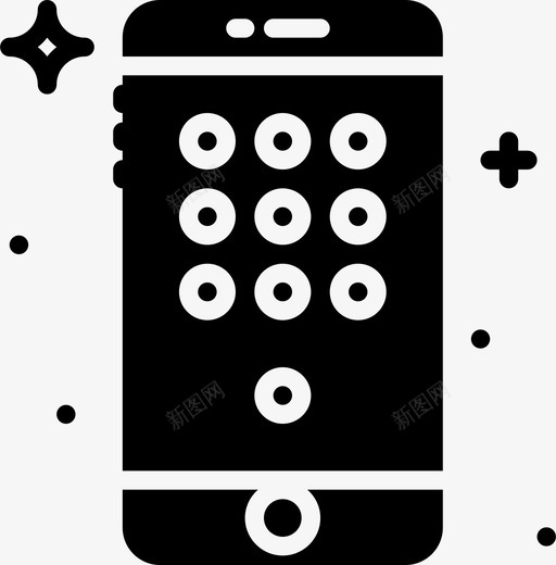 拨号盘通讯功能图标svg_新图网 https://ixintu.com smashicons移动功能固态 功能 拨号盘 移动 通讯