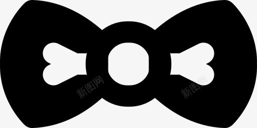 领结配饰时尚图标svg_新图网 https://ixintu.com 时尚 男装 男配饰mdsolid 配饰 领结