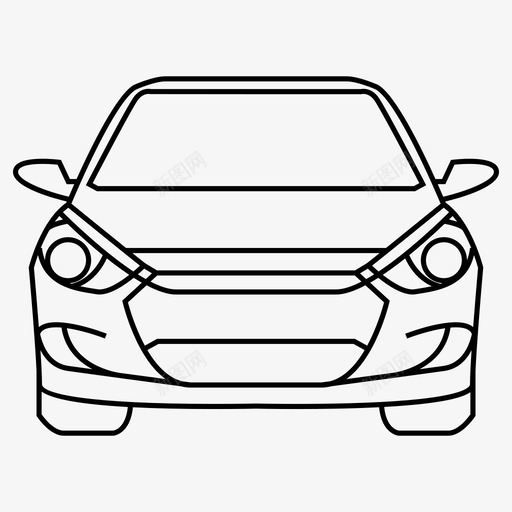 口音汽车现代图标svg_新图网 https://ixintu.com 口音 口音收集 汽车 现代 车辆