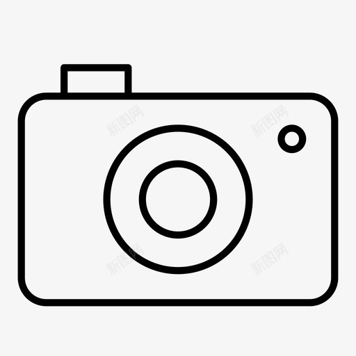 摄像头用户界面图标svg_新图网 https://ixintu.com 摄像头 用户界面