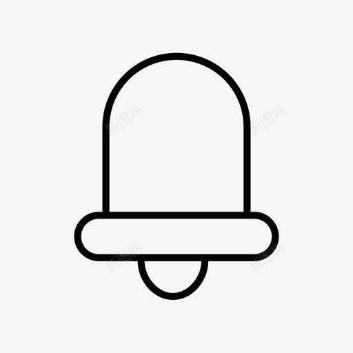 闹钟铃声学校图标svg_新图网 https://ixintu.com 学校 铃声 闹钟