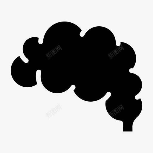 大脑知识学习图标svg_新图网 https://ixintu.com 大脑 学习 学校和学习字形 思考 教育 知识 聪明