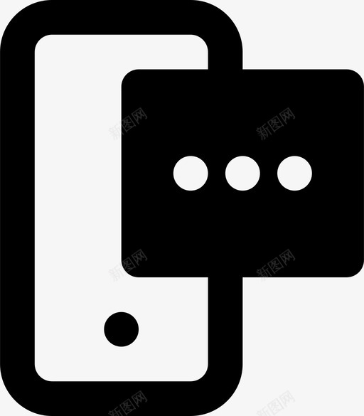 更多设置通信功能图标svg_新图网 https://ixintu.com smashicons移动功能mdsolid 功能 更多设置 移动 通信