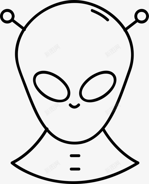 外星人天文学宇宙图标svg_新图网 https://ixintu.com 不明飞行物 外星人 天文学 太空 宇宙