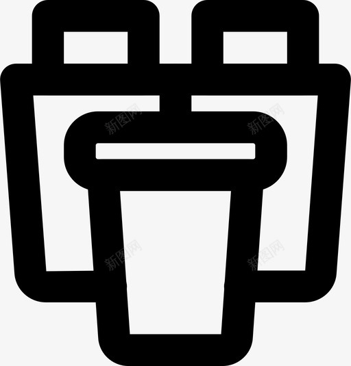 回收箱生态自然图标svg_新图网 https://ixintu.com smashicons生态md大纲 回收箱 生态 自然