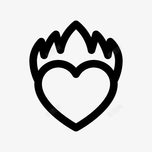 热心2月14日爱图标svg_新图网 https://ixintu.com 2月14日 热心 爱