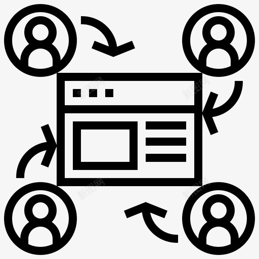 印象数字营销图标svg_新图网 https://ixintu.com 印象 战略 数字 数字营销 研究 营销