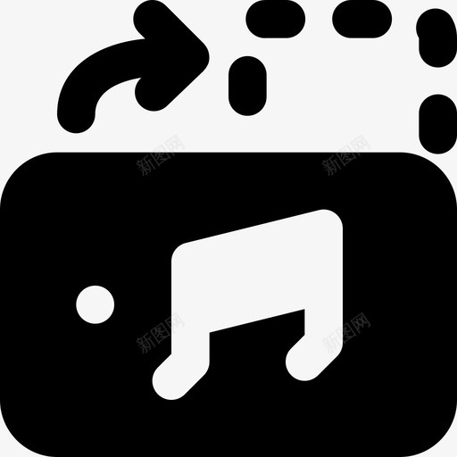 旋转肖像通讯功能图标svg_新图网 https://ixintu.com smashicons移动功能md固体 功能 旋转肖像 移动 通讯