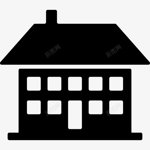 房子大建筑楼房楼房3栋图标svg_新图网 https://ixintu.com 房子大建筑 楼房 楼房3栋