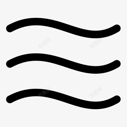 风潮浪图标svg_新图网 https://ixintu.com 浪 潮 风