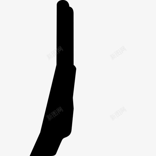 手轮廓侧视图形状手图标svg_新图网 https://ixintu.com 形状 手 手轮廓侧视图