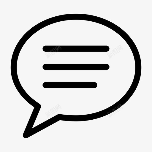 语音气泡评论评论员图标svg_新图网 https://ixintu.com 对话 用户界面 用户评论 评论 评论员 语音气泡