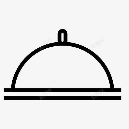 托盘餐具美食图标svg_新图网 https://ixintu.com 托盘 服务 美食 餐具 餐厅 餐厅托盘