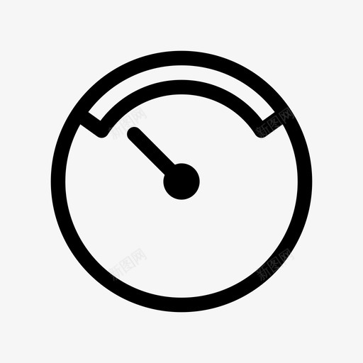 低性能低速里程表图标svg_新图网 https://ixintu.com 低性能 低速 性能指示器 设置 里程表