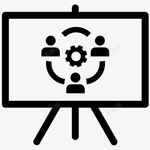 合作管理生产力图标svg_新图网 https://ixintu.com 劳动力 合作 团队合作 演示集2 生产力 管理