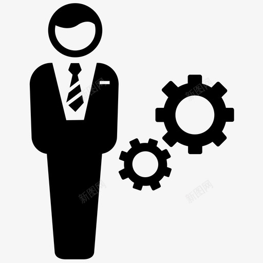 服务商务服务优化图标svg_新图网 https://ixintu.com 优化 商人集2 商务服务 支持 服务 服务提供商