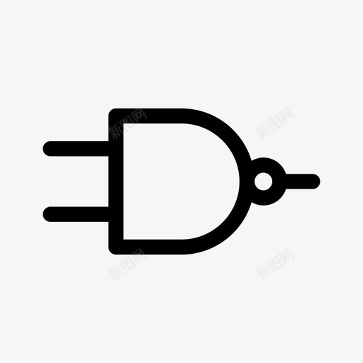与非门布尔型数字图标svg_新图网 https://ixintu.com 与非门 布尔型 数字 电子 逻辑