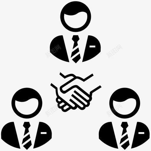 交易协议商业交易图标svg_新图网 https://ixintu.com 交易 协议 合伙 商业交易 商业团体 握手