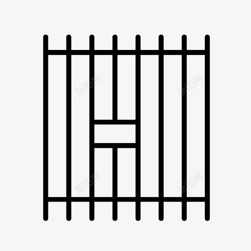 监狱罪犯监狱酒吧图标svg_新图网 https://ixintu.com 牢房 监狱 监狱酒吧 罪犯 警察