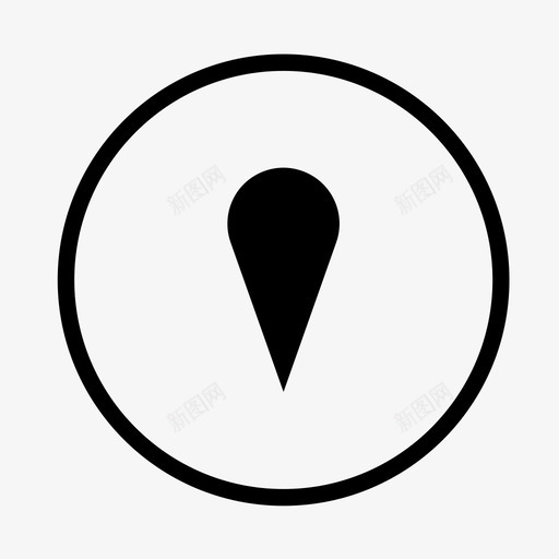 地图标识查找位置svg_新图网 https://ixintu.com 位置 地图标识 地标 地点 导航 查找