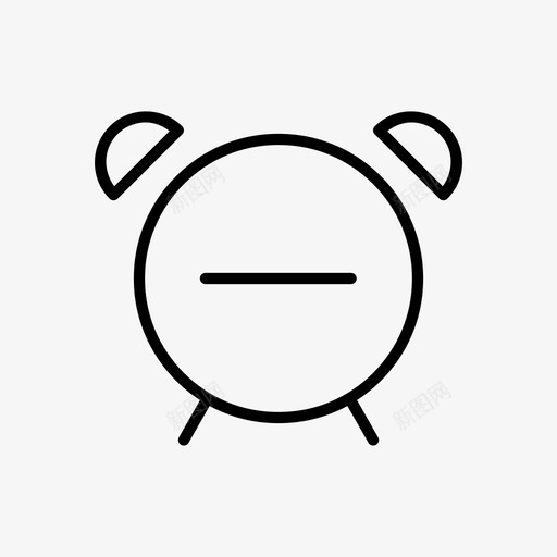 删除计时器取消事件时钟图标svg_新图网 https://ixintu.com 删除计时器 取消事件 取消计划 时钟