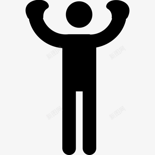 人标人男性图标svg_新图网 https://ixintu.com 一组象形文字图标 人 人矢量图标 男性 站着的人