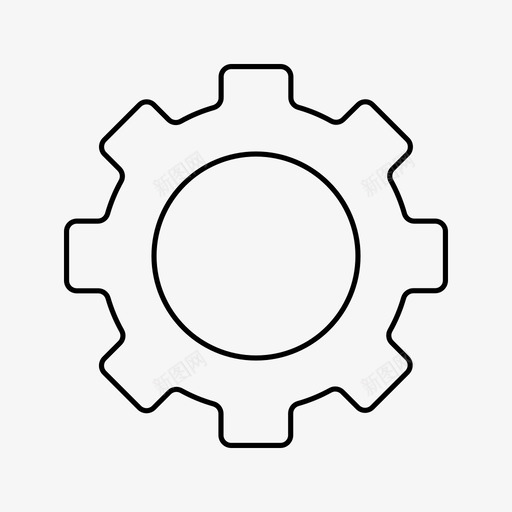 设置齿轮选项图标svg_新图网 https://ixintu.com 设置 设置齿轮集合 选项 齿轮