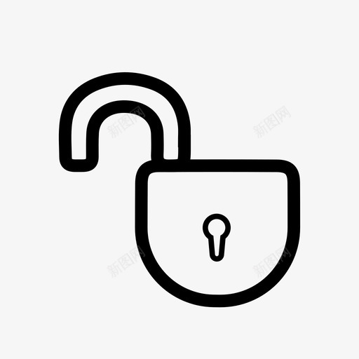 开锁挂锁保险箱图标svg_新图网 https://ixintu.com 保安 保险箱 开锁 挂锁