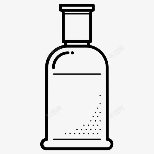 香水瓶古龙水绅士图标svg_新图网 https://ixintu.com 古龙水 男士 绅士 香水瓶