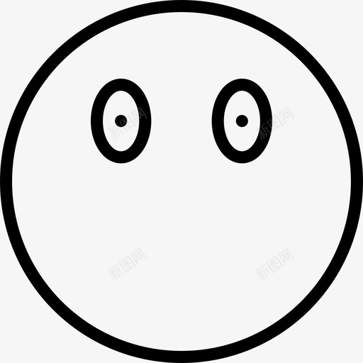 秘密表情脸图标svg_新图网 https://ixintu.com 漂亮图标表情2轮廓 秘密 脸 表情