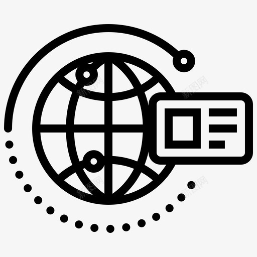 全球卡业务文档图标svg_新图网 https://ixintu.com 业务 业务要素 全球卡 办公室 文档 要素