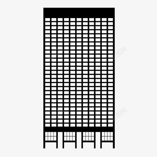 办公楼建筑公司大楼图标svg_新图网 https://ixintu.com 公司大楼 公寓 办公建筑 办公楼 建筑 摩天大楼 高层建筑