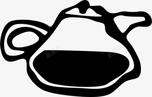 壶玻璃杯茶图标svg_新图网 https://ixintu.com 壶 水 玻璃杯 茶