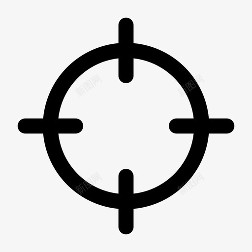 gps十字准线这里图标svg_新图网 https://ixintu.com gps 位置 十字准线 基本用户界面图标 这里
